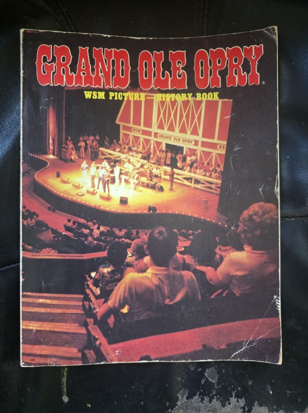 Grand Ole Opry WSM Picture - History Book   Vintage 1984